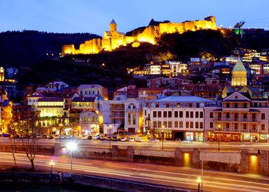 View of old Tbilisi