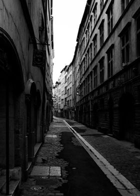 Vieux Lyon old time