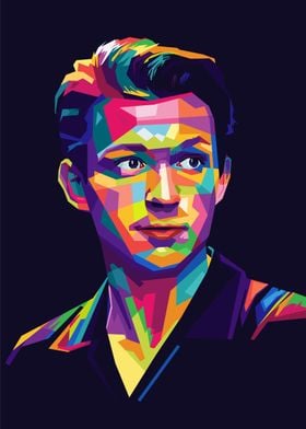 Tom Holland Wpap Pop Art