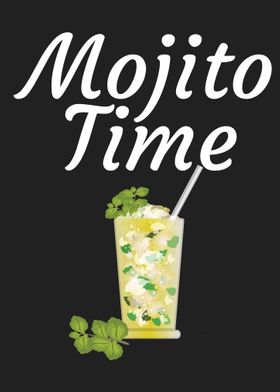 Mojito Time Metal Poster Maxdesign Displate