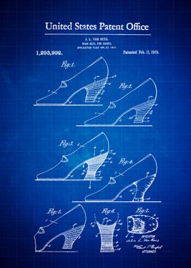 High Heel Shoes Patent