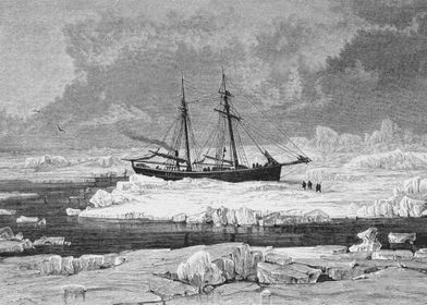 German Ship in the Arctic