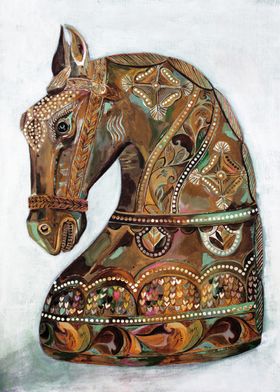 Horse statue