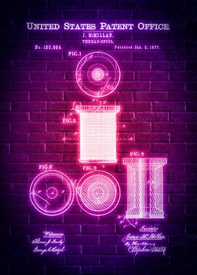 Sewing Thread Spool Patent