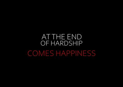 At The End Of Hardship 