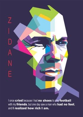 Zidane Quote WPAP