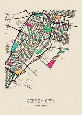 Jersey City Map