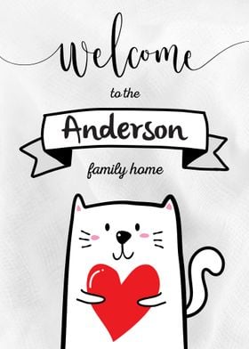 Anderson Family Home Cat