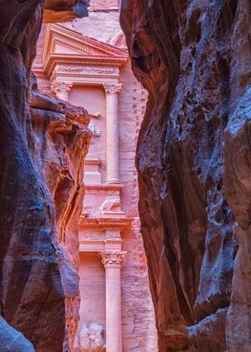 First glimpse of Petra