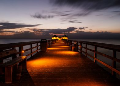 Pier in Naples