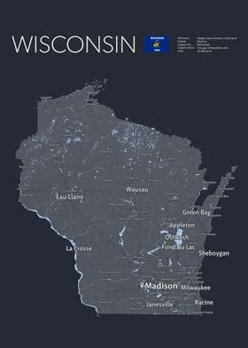WISCONSIN Map
