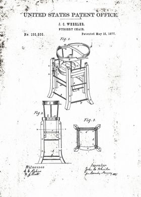  Baby Nursery Chair Patent