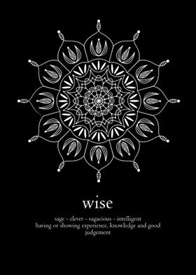 Mandala word wise