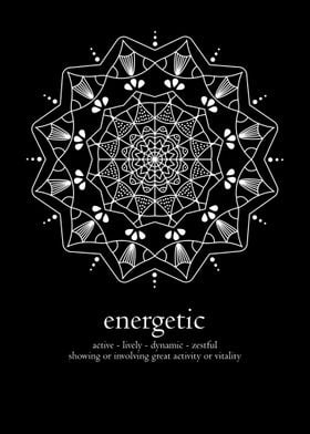 Mandala word energetic