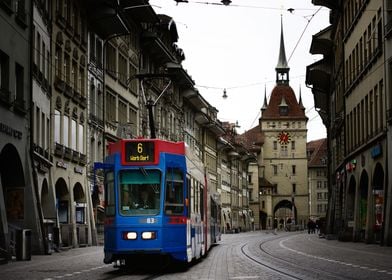 Altstadtgasse in Bern