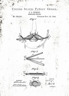 Mustache Curler Patent 