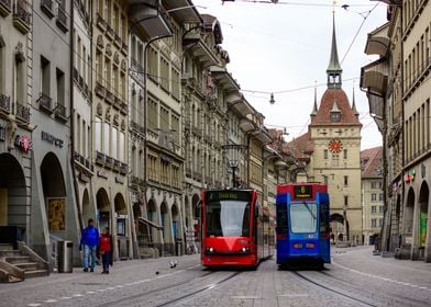 Altstadtgasse in Bern