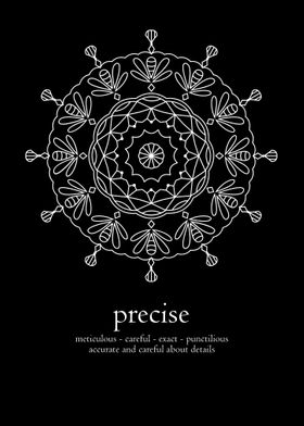 Mandala word precise