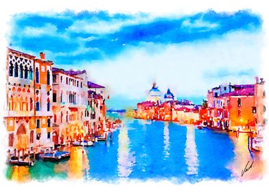  Watercolor Venice