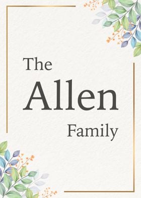 The Allen Family