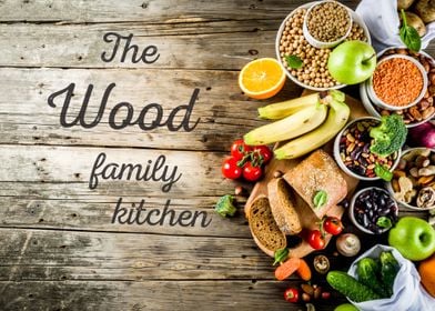 The Wood Family Kitchen