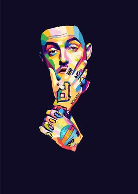 mac miller pop art