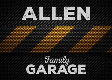 Allen Family Garage Dark