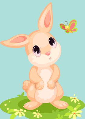 Cute rabbit 