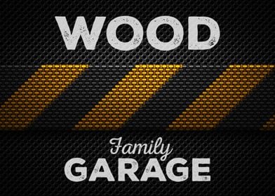 Wood Family Garage Dark