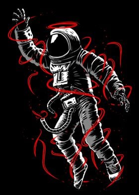 Astronaut dynamic lines