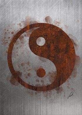 Rusty yin yang by Vart