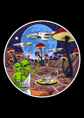 Space Mushroom Aliens