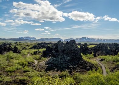 Dimmuborgir Iceland