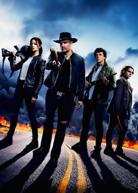 Zombieland - Movie Poster Poster Print - Multi - Bed Bath