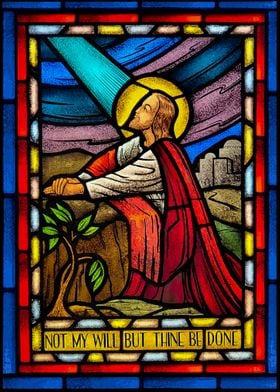 Christ Praying in Garden