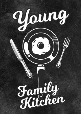 Young Family Kitchen Egg