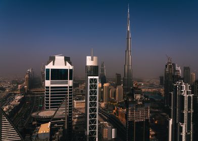 Dubai Skyscraper cityscape