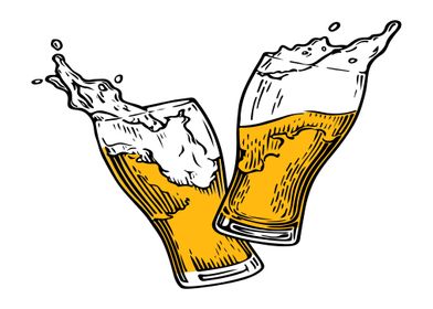 Movement Beer Illustration