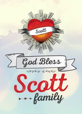 God Bless Scott Family