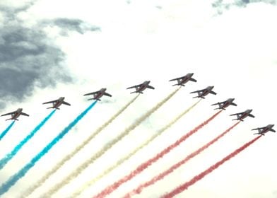 Patrouille de France Plane