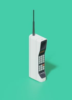 1984 phone lowpoly