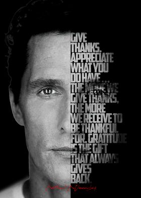  Matthew McConaughey 