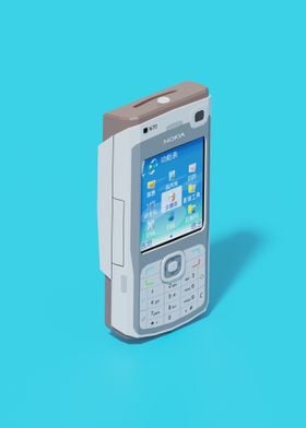 NOKIA phone lowpoly