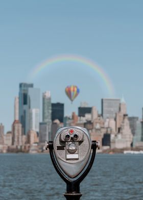 Binoculars in New York