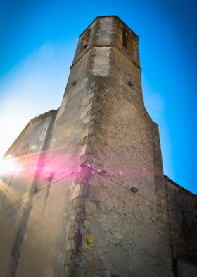 Church Blue Sky Eglise