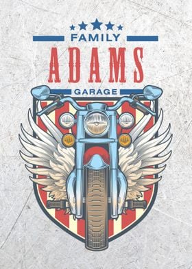 Adams Family Garage Motor