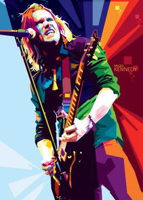 Myles Kennedy in wpap