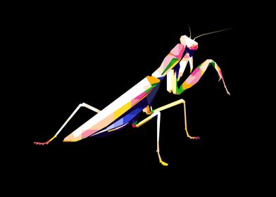 Mantis Pop Art