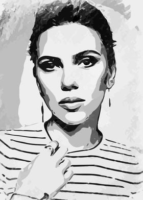 Scarlet Johansson Sketch