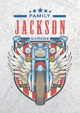 Jackson Family Garage Moto